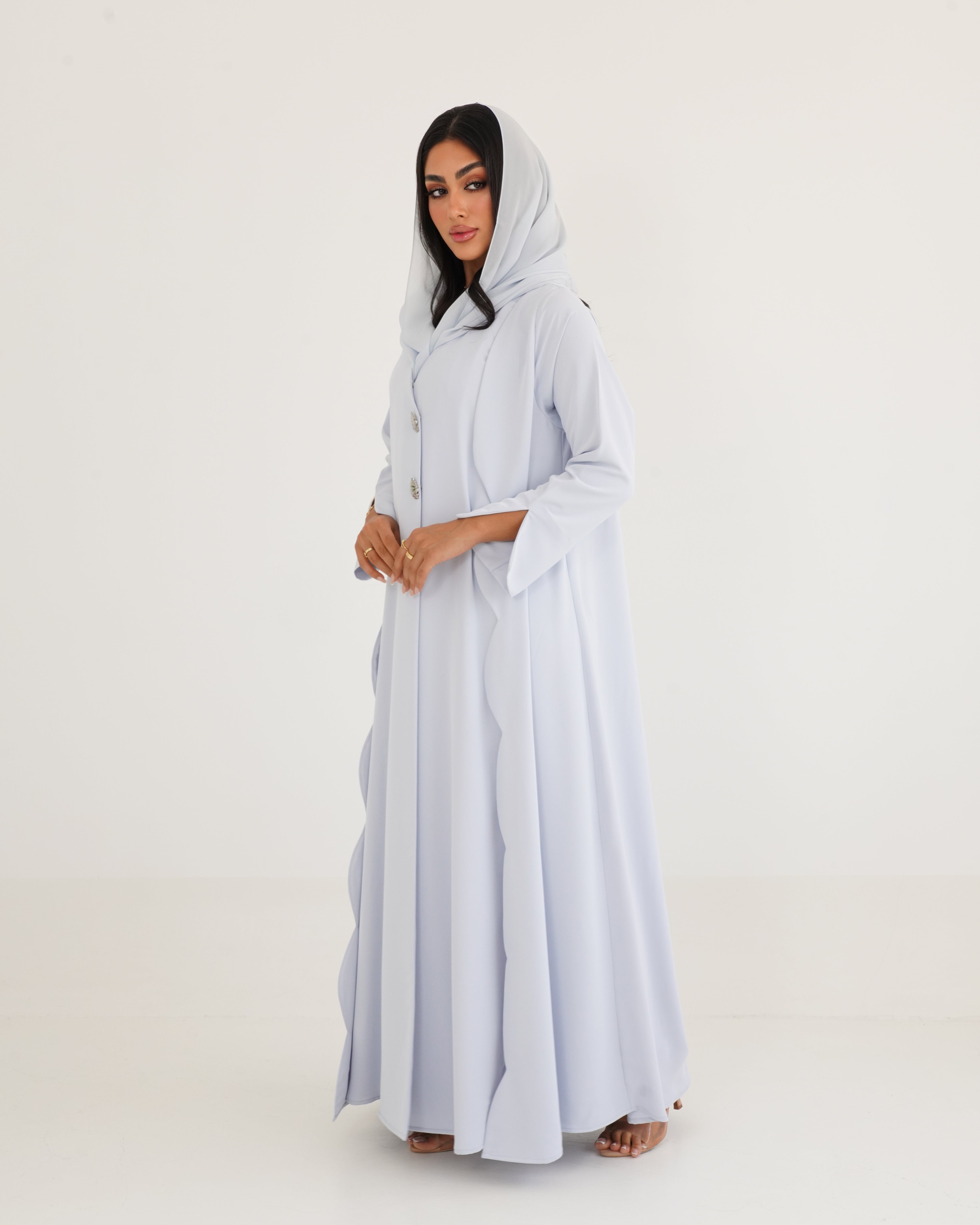 Nuvee Blue Abaya
