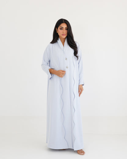Nuvee Blue Abaya