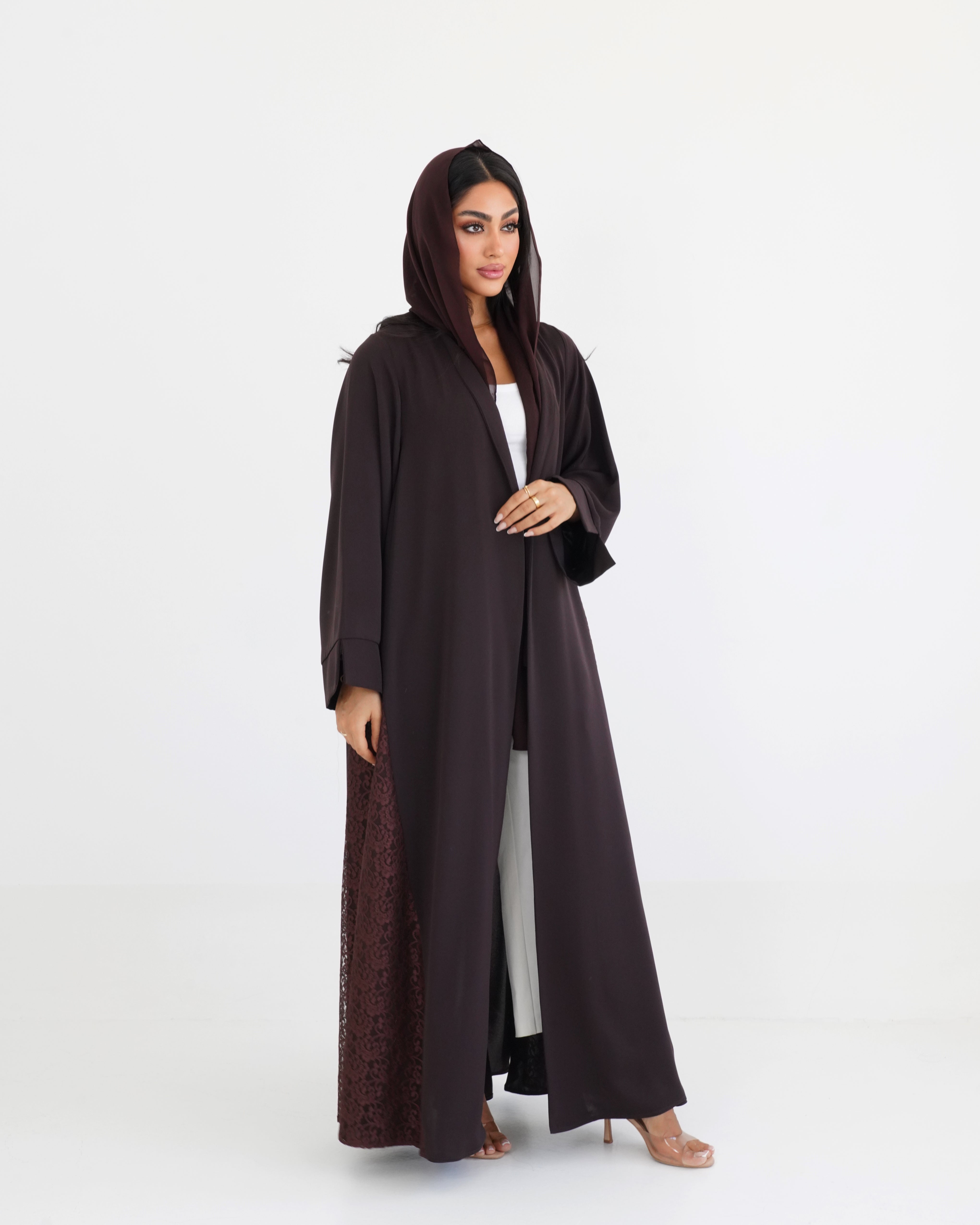 Qamar Brown Abaya