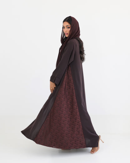 Qamar Brown Abaya