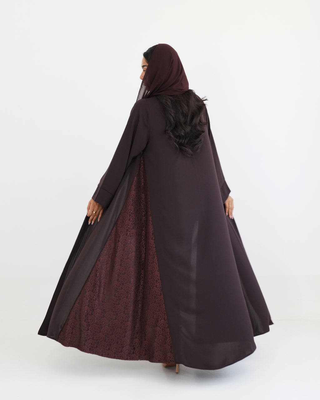Qamar Brown Abaya