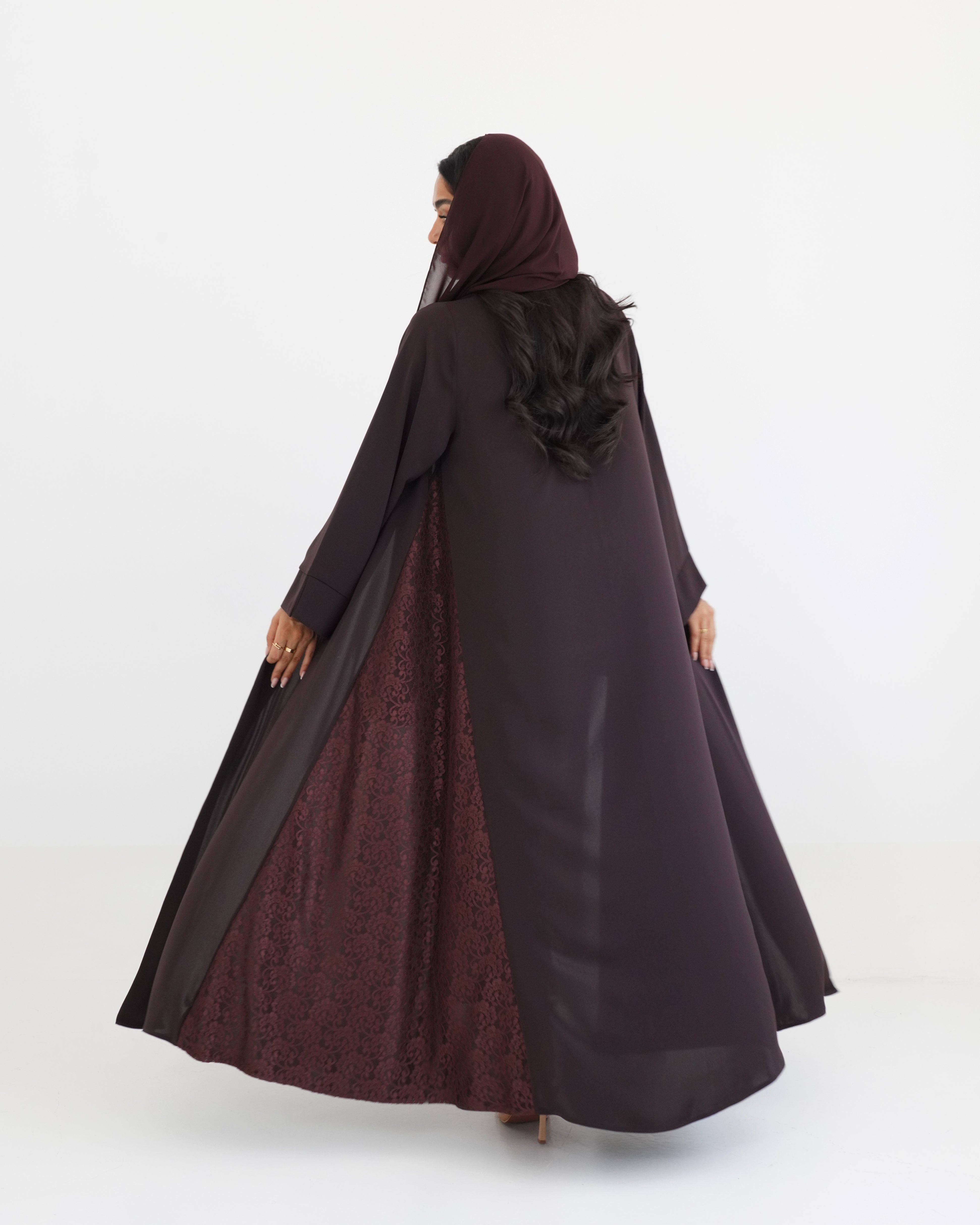 Qamar Brown Abaya