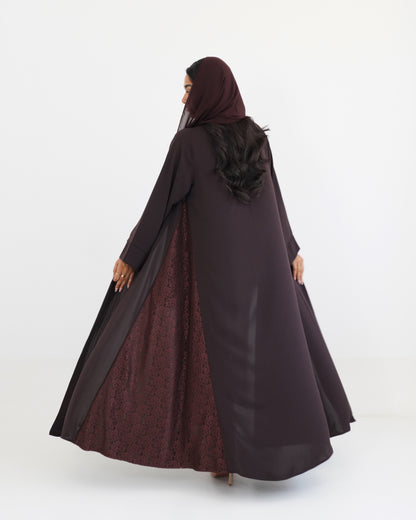 Qamar Brown Abaya