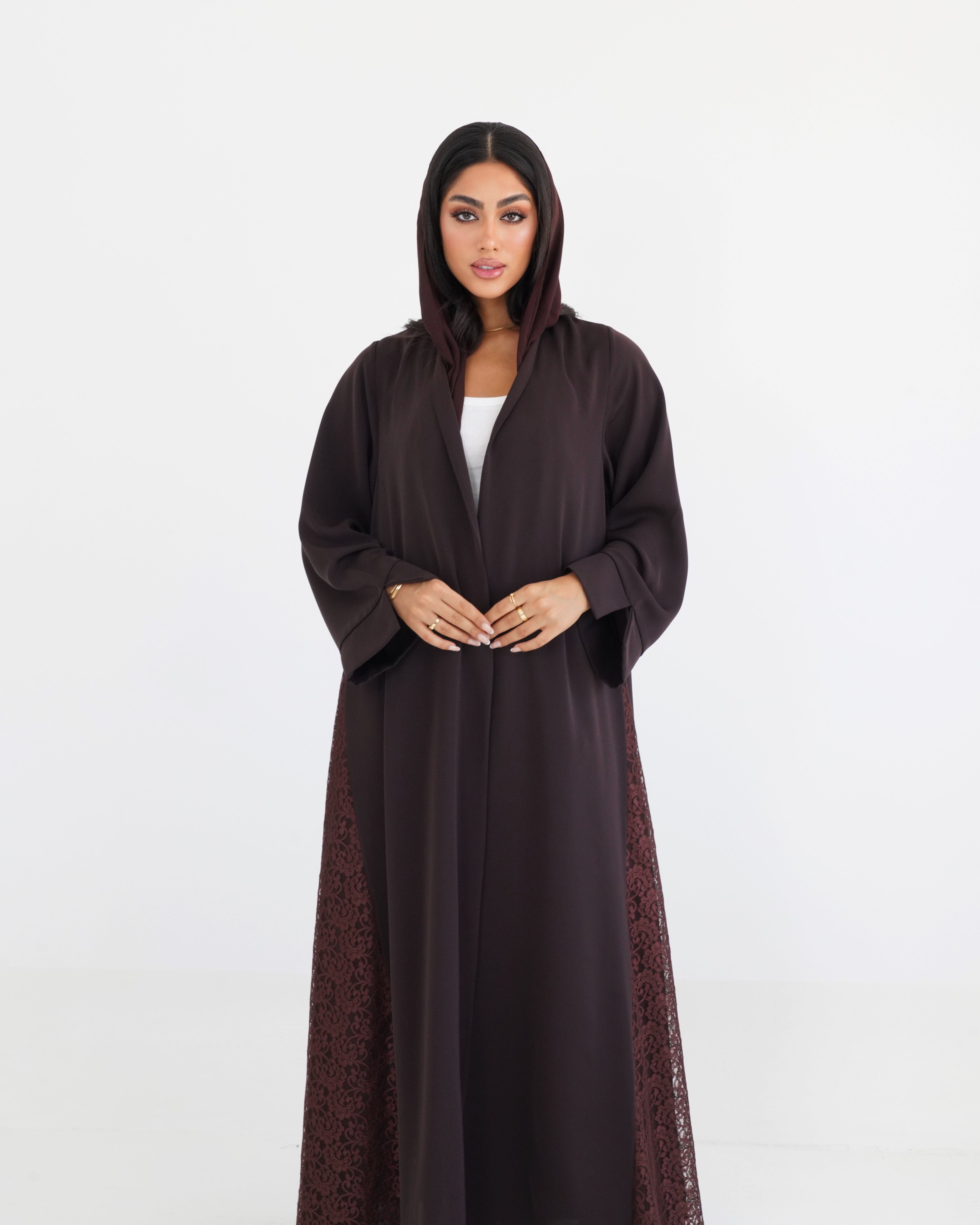 Qamar Brown Abaya