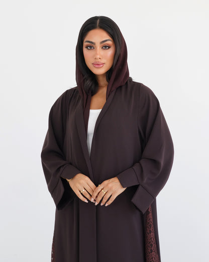 Qamar Brown Abaya