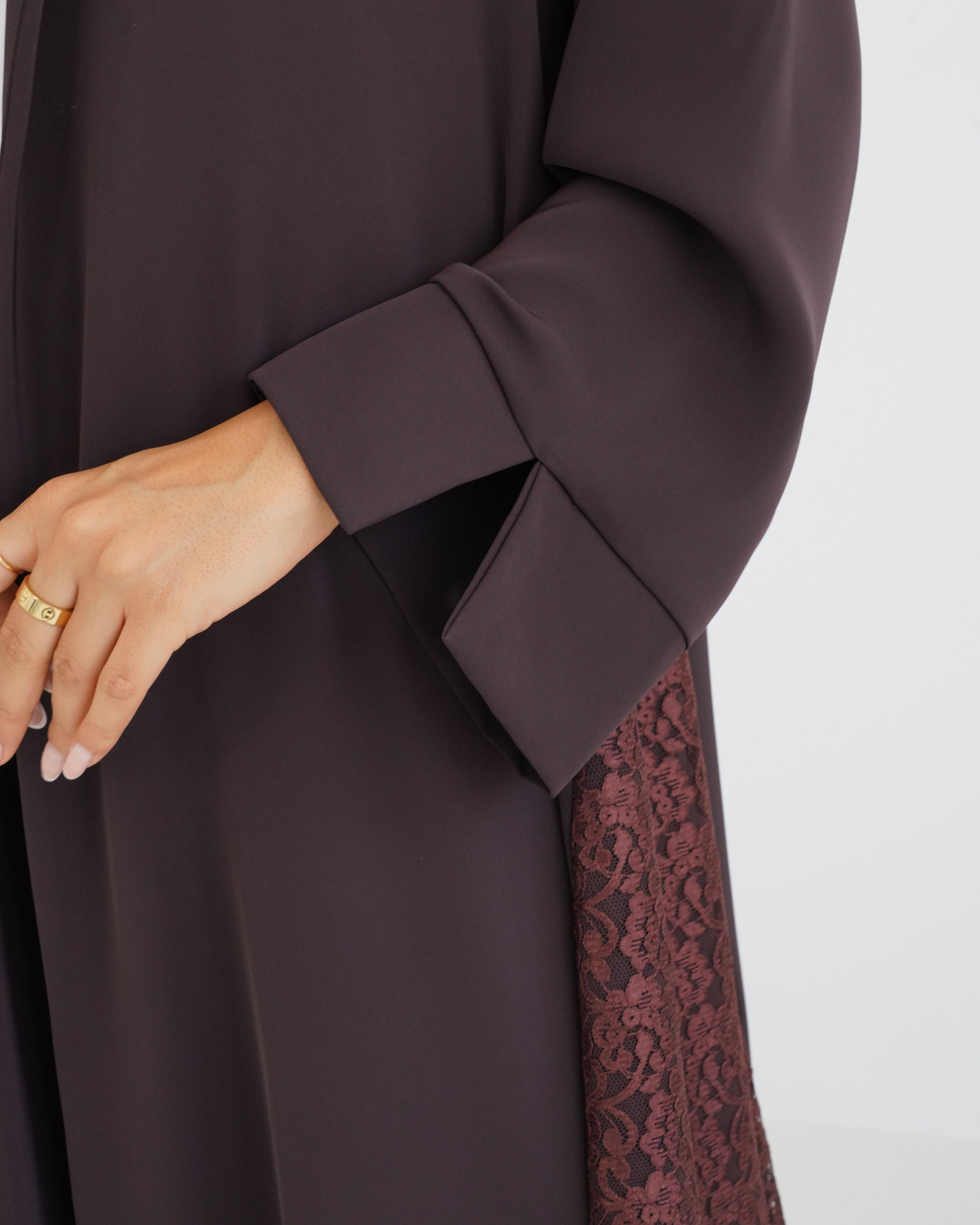 Qamar Brown Abaya