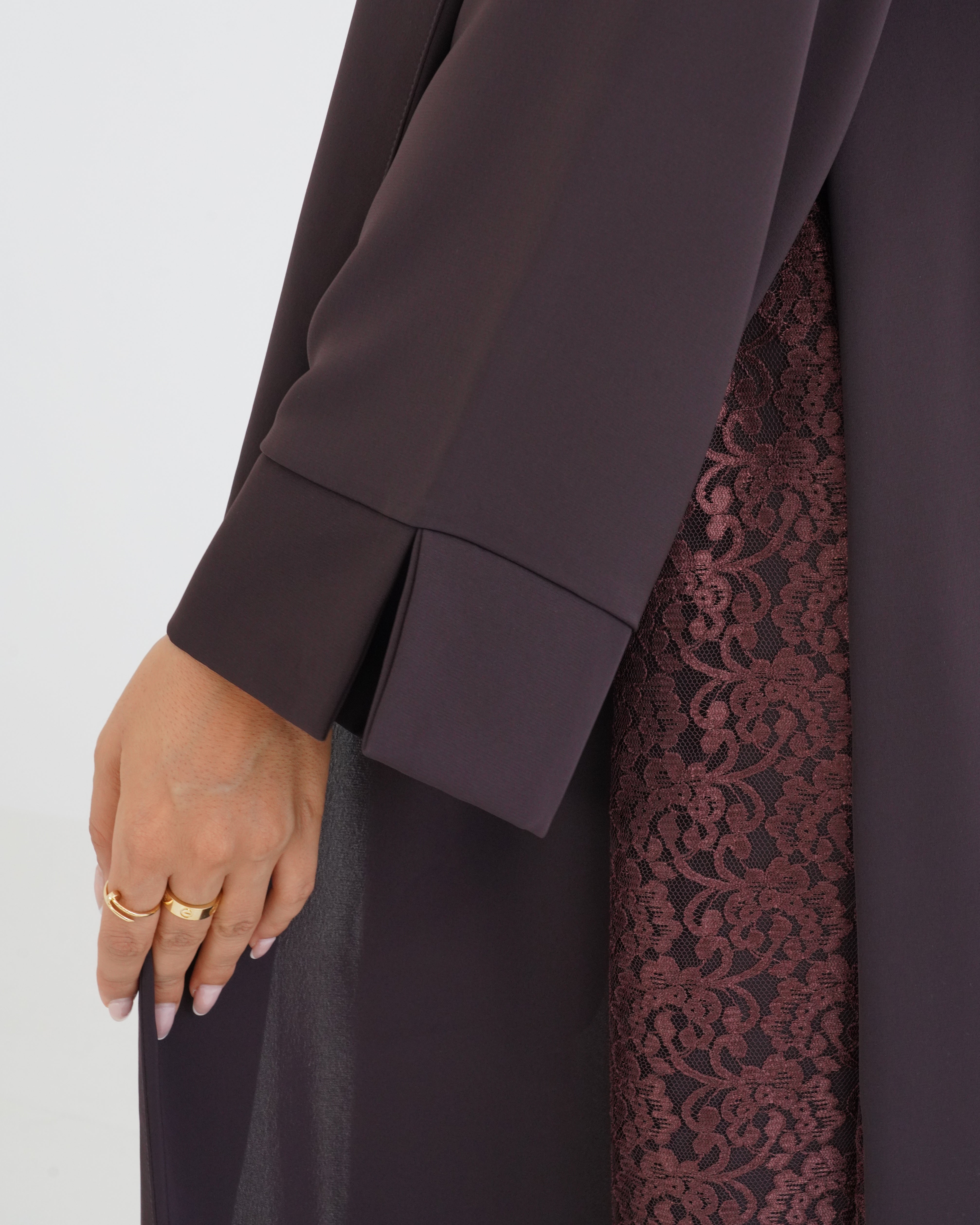 Qamar Brown Abaya