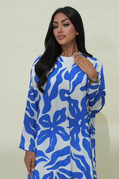 Asami Blue Abaya