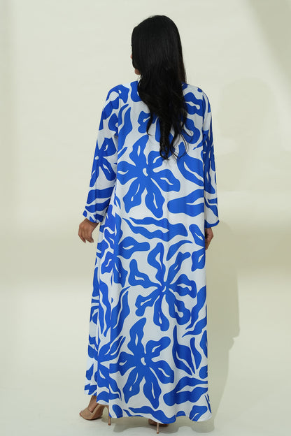 Asami Blue Abaya