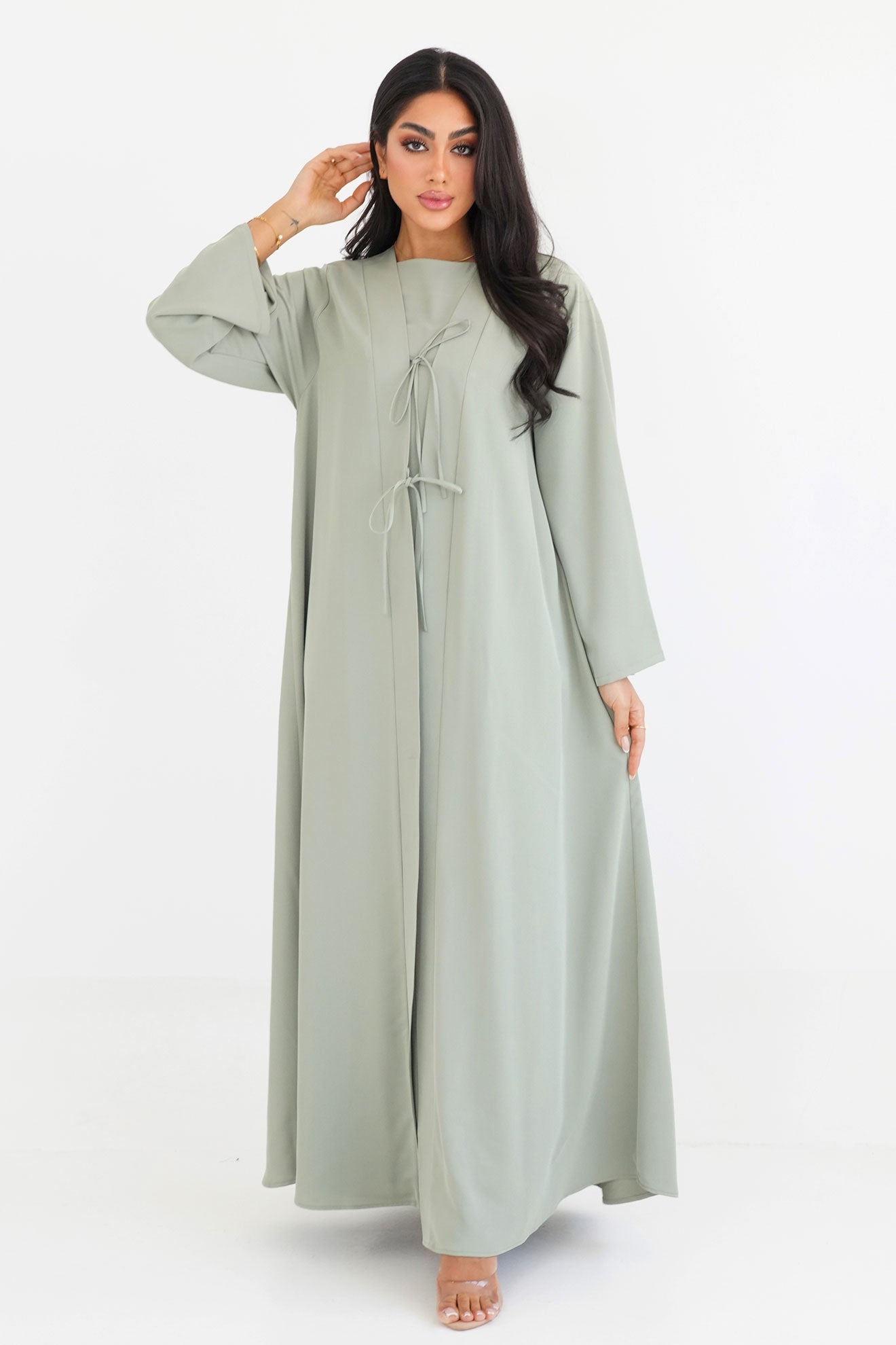 Charmene Green Abaya
