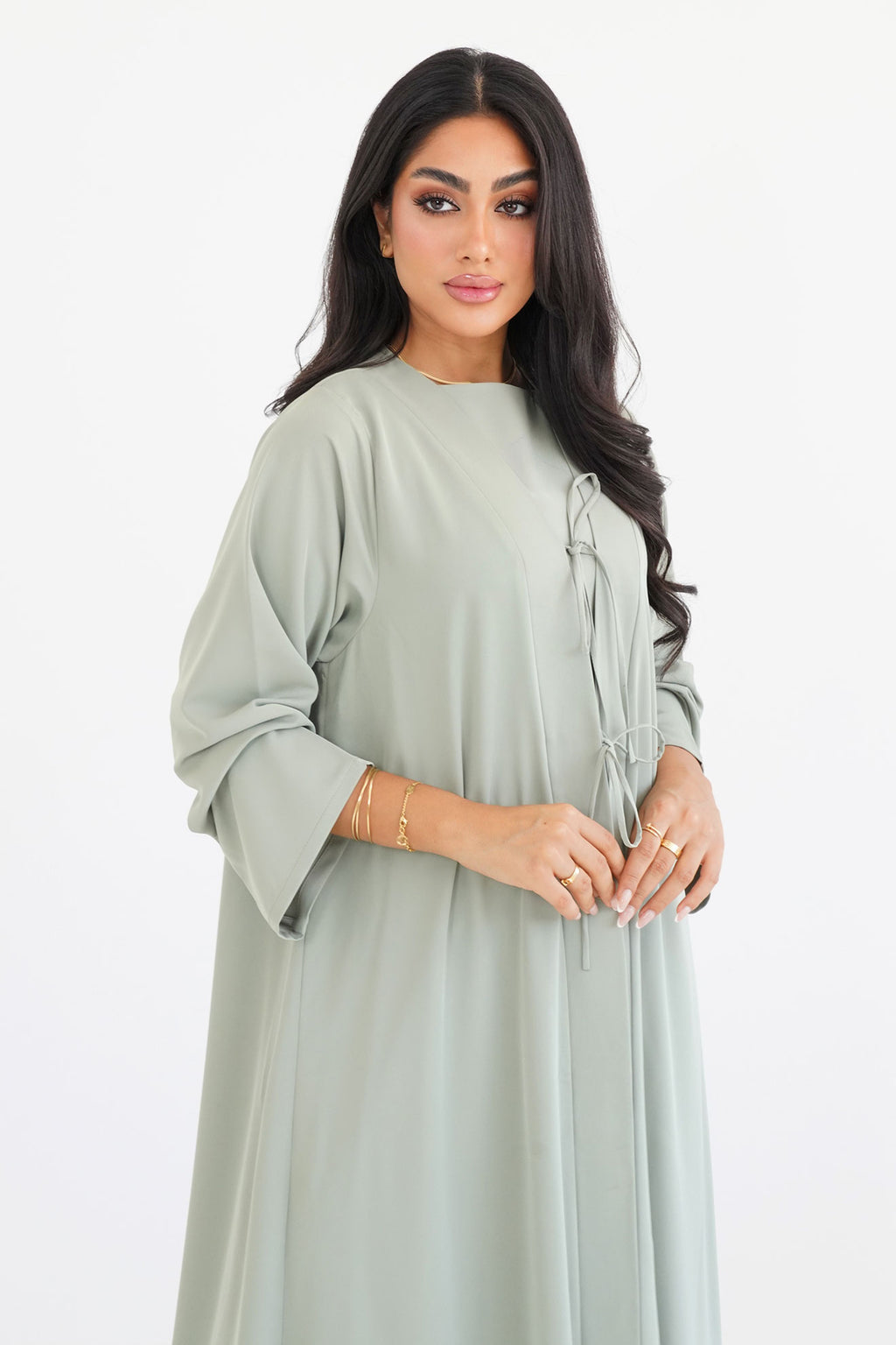 Charmene Green Abaya