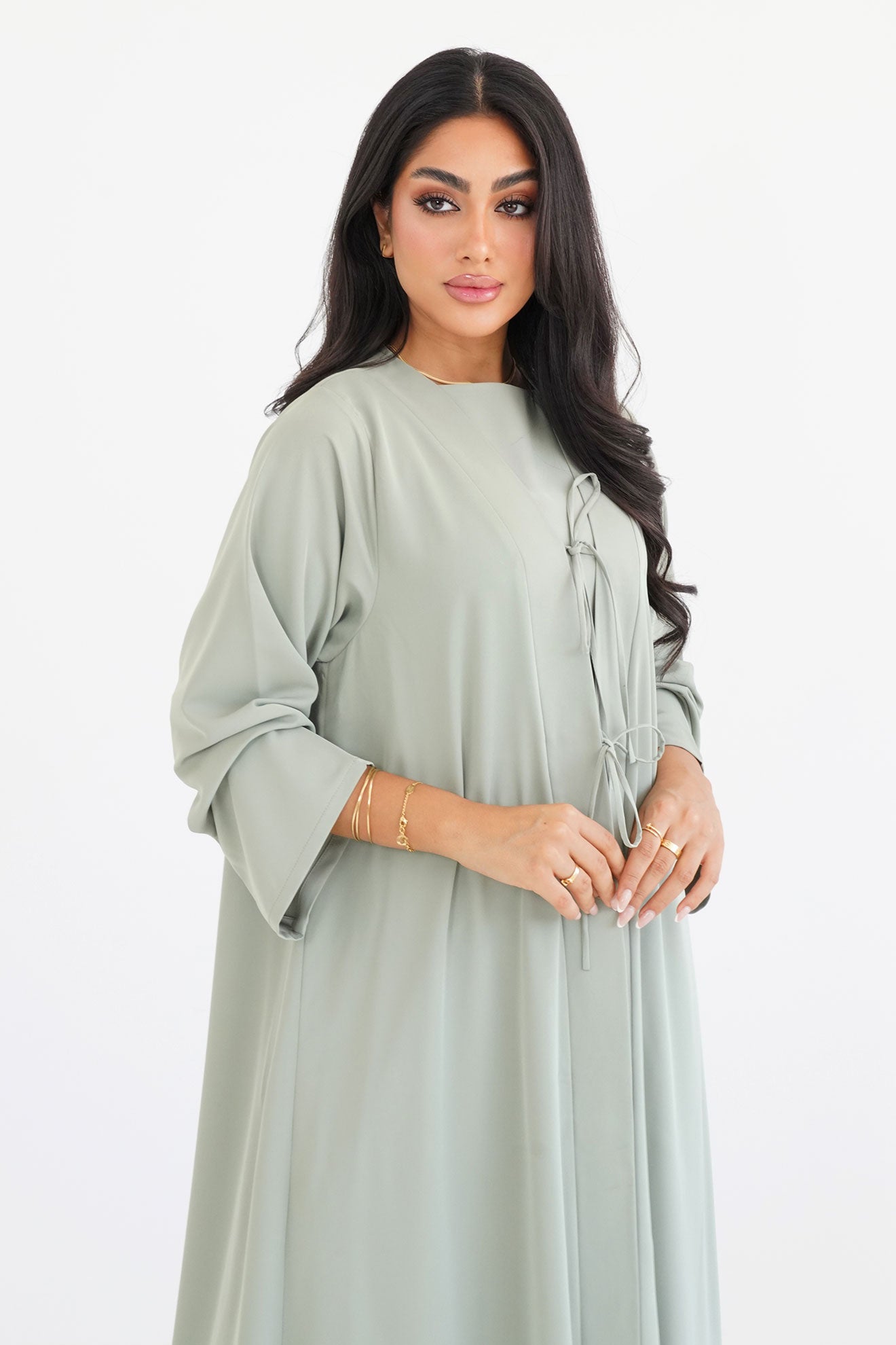 Charmene Green Abaya