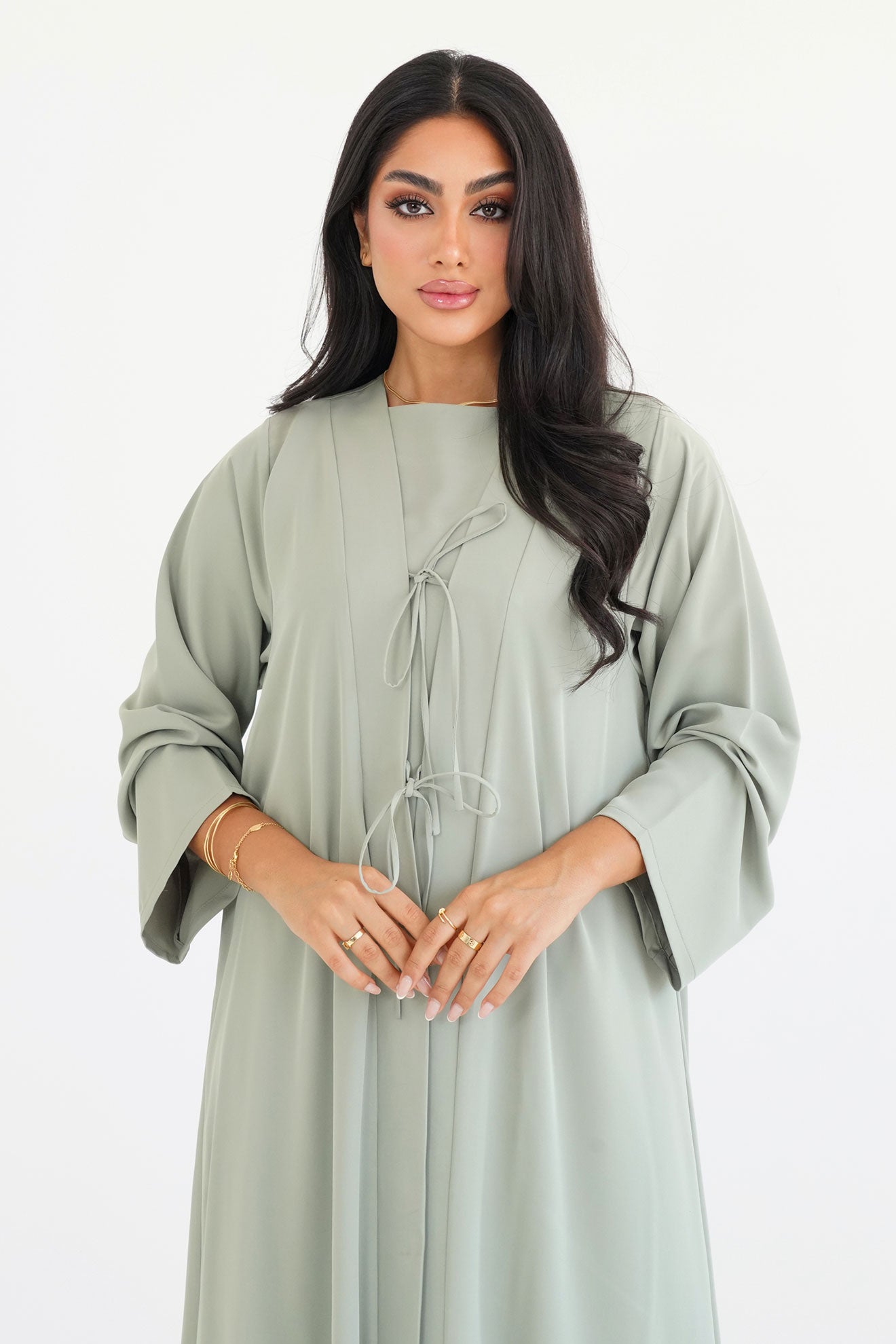 Charmene Green Abaya