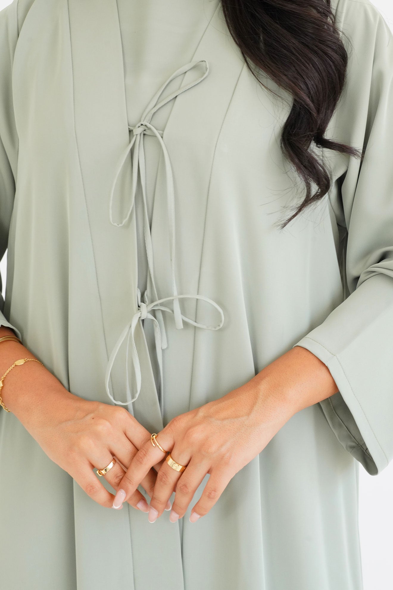 Charmene Green Abaya