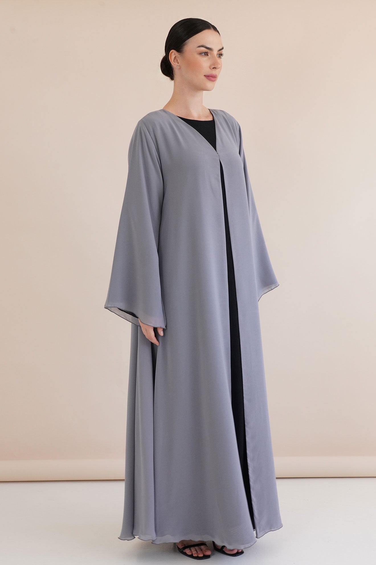 Delina Blue Abaya