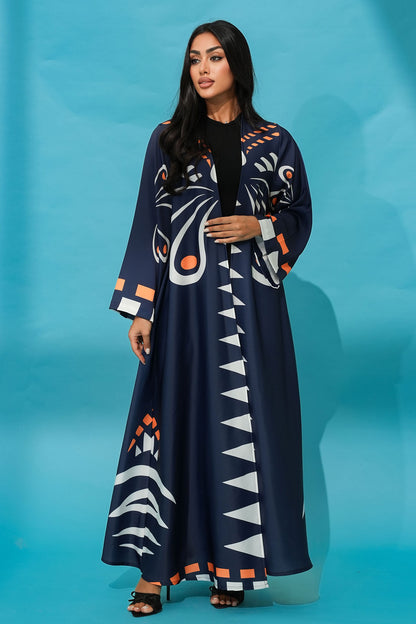 Dima Navy- Navy Abaya