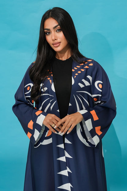 Dima Navy- Navy Abaya