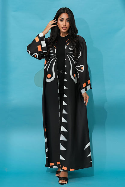 Dima Black- Black Abaya