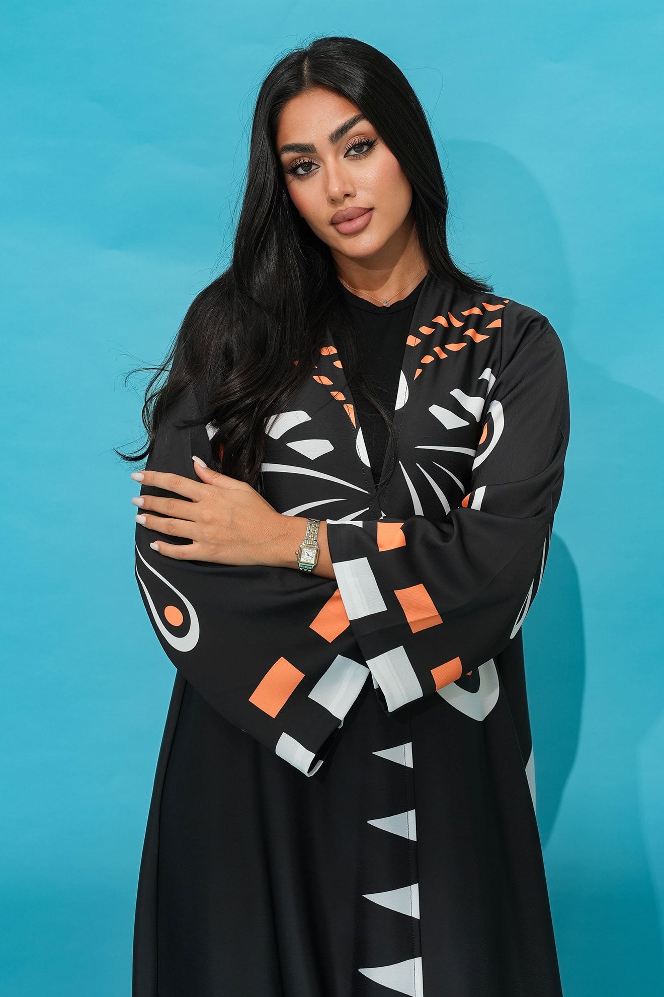 Dima Black- Black Abaya