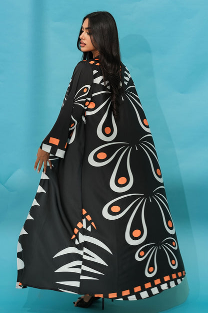 Dima Black- Black Abaya