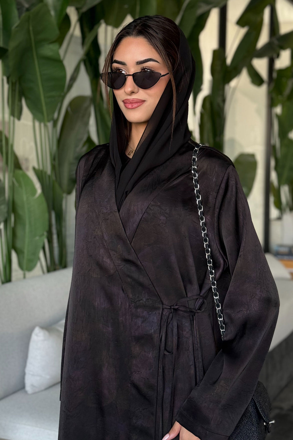 Elisa Pink Abaya