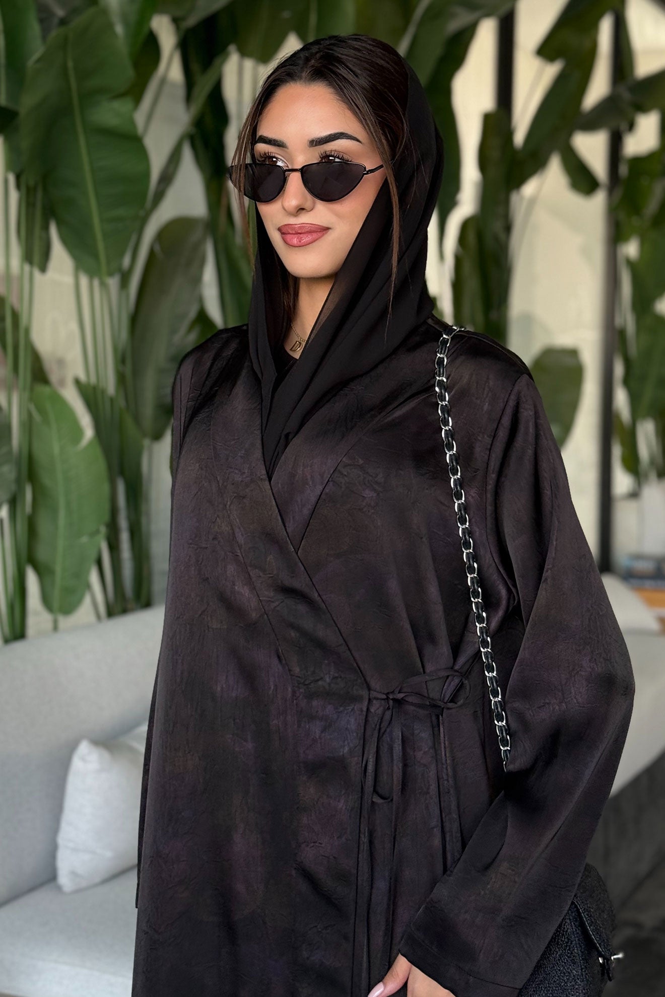 Elisa Pink Abaya