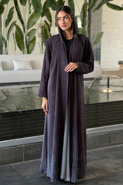 Flona Black Abaya