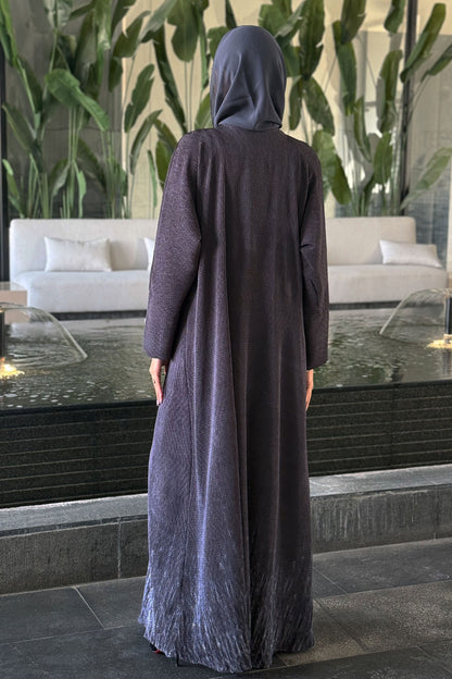 Flona Black Abaya