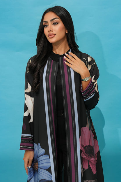 Hana Black Abaya