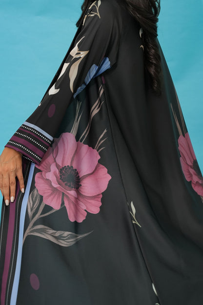 Hana Black Abaya