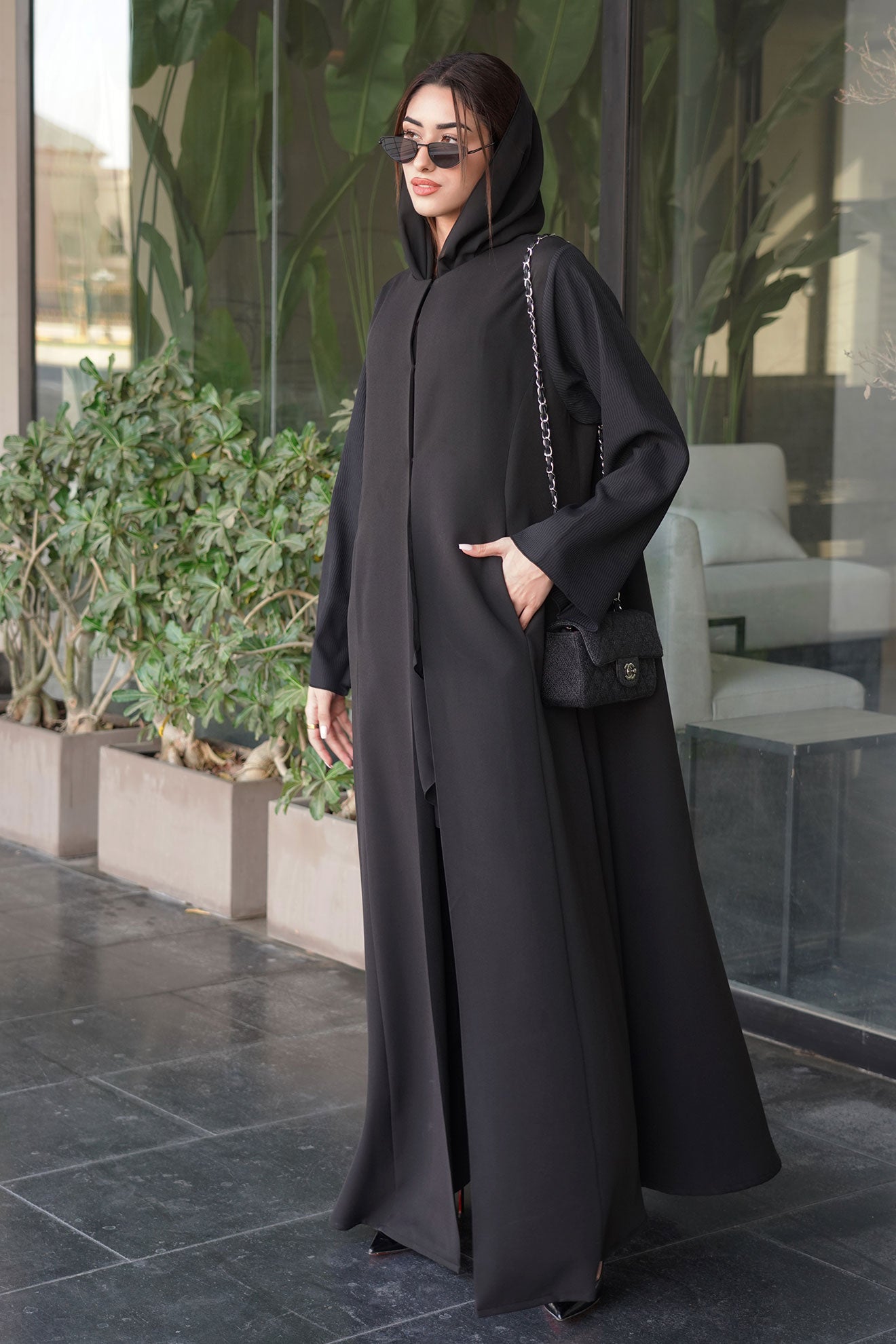 Lucy Black Abaya