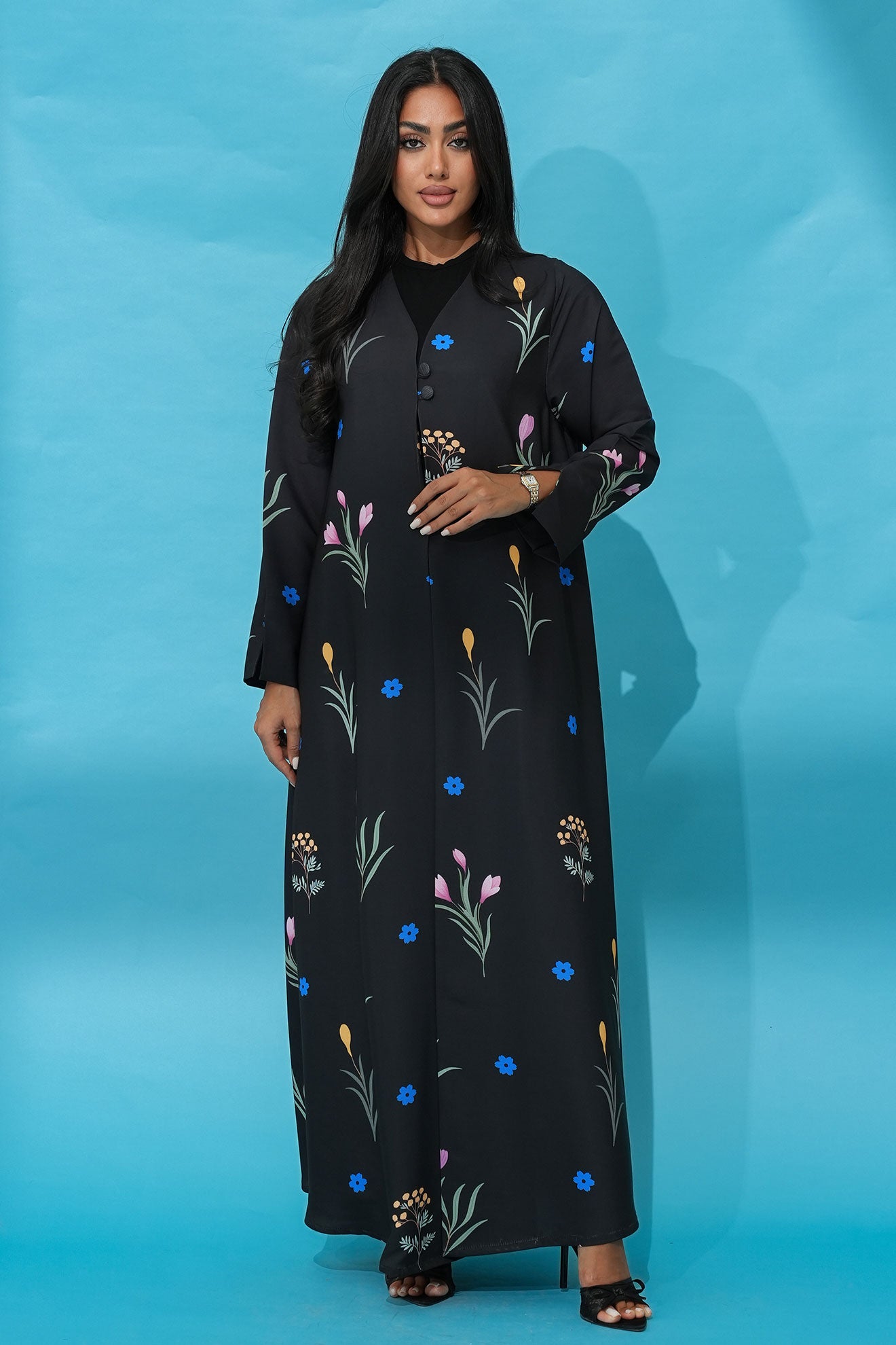 Lueur Black Abaya