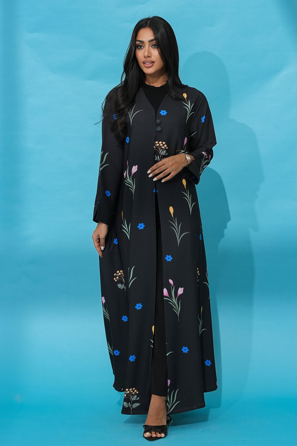 Lueur Black Abaya