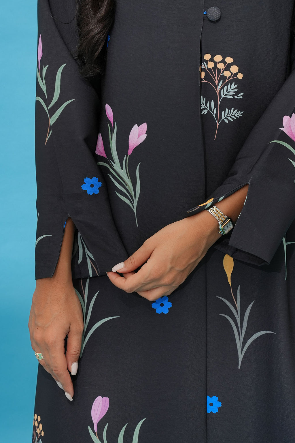 Lueur Black Abaya