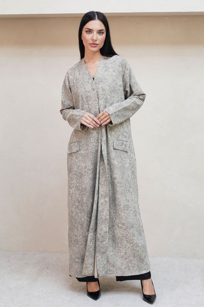 Lunara Biege Abaya
