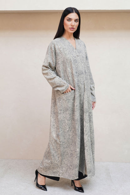 Lunara Biege Abaya