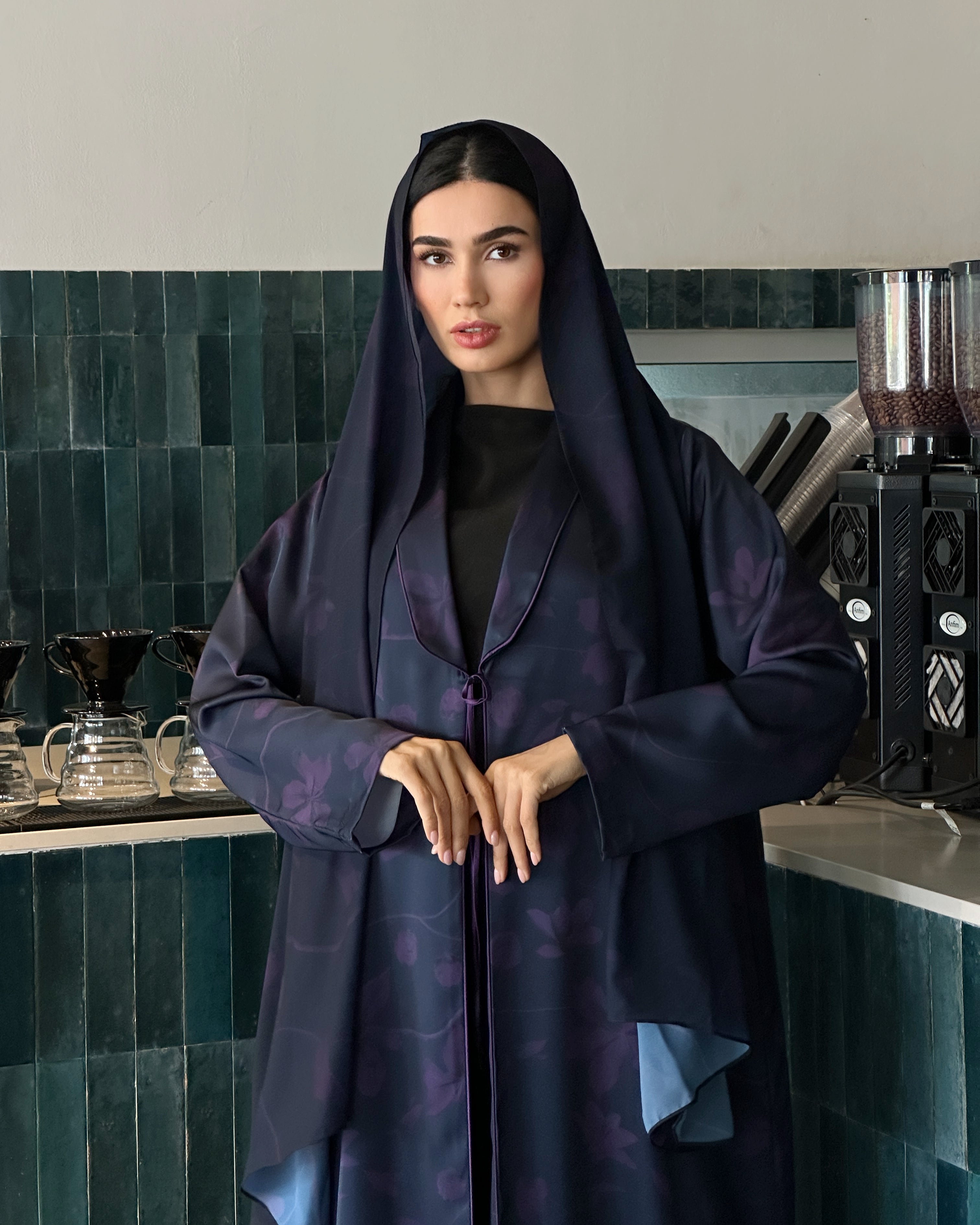 Nalini Navy Abaya