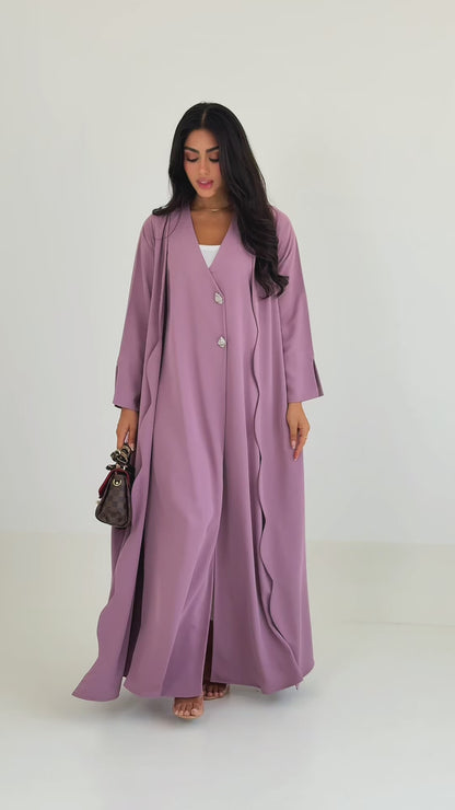 Nuvee Pink Abaya