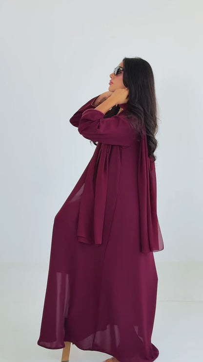 Jolisse Red Abaya