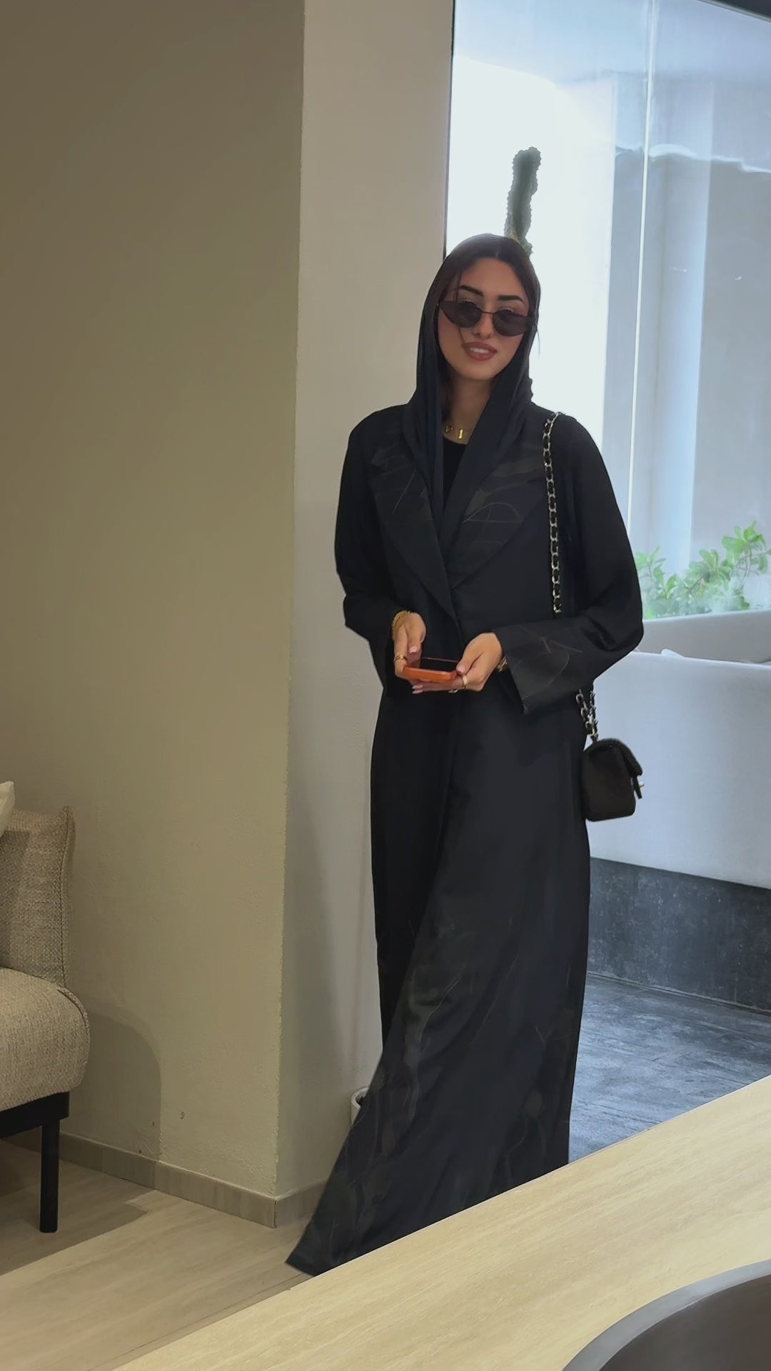 Marie Navy Abaya
