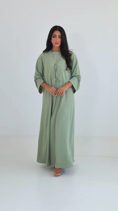 Charmene Green Abaya