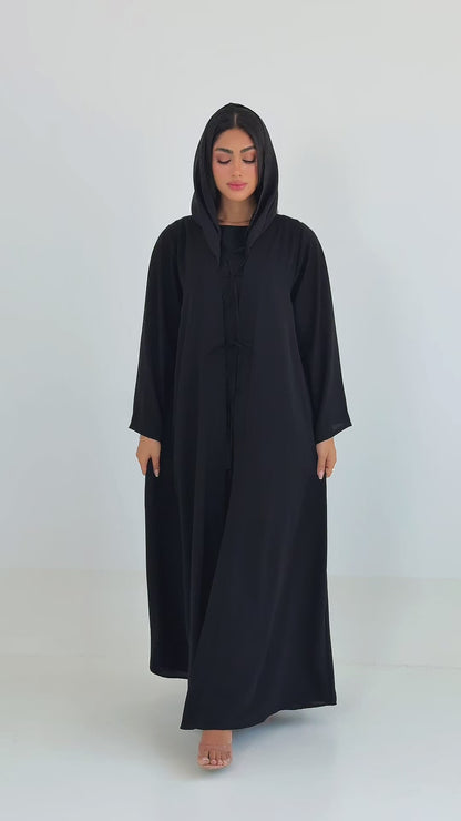 Charmene Black Abaya