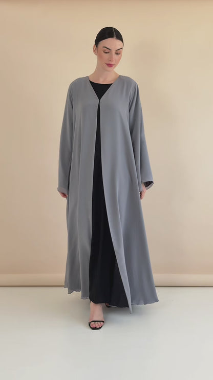 Delina Blue Abaya