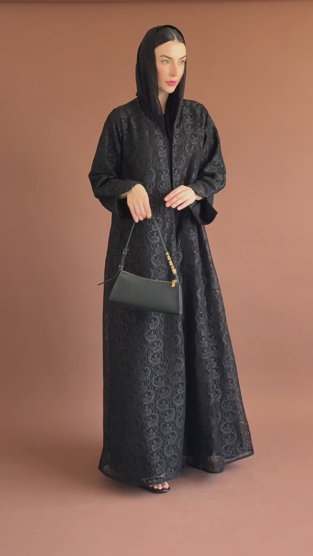 Sofine Black Abaya
