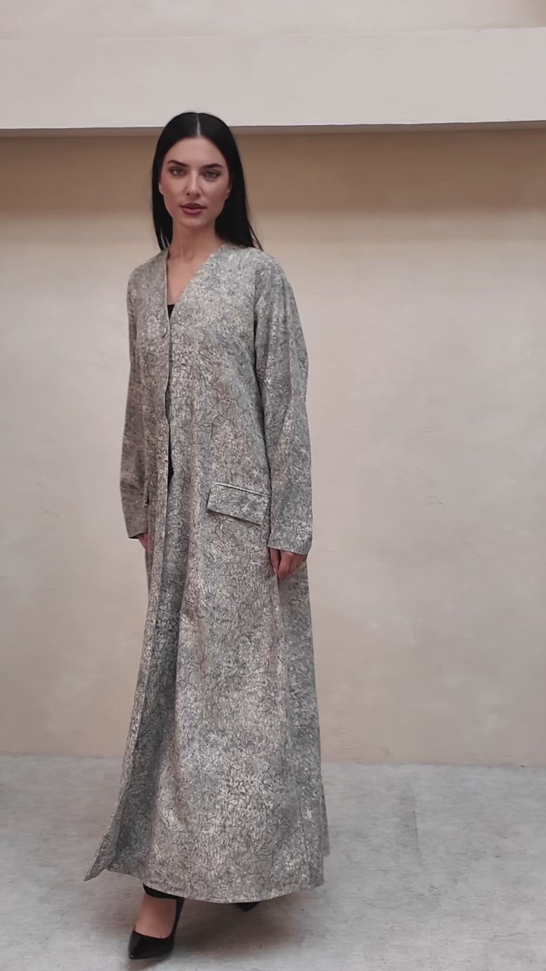 Lunara Biege Abaya