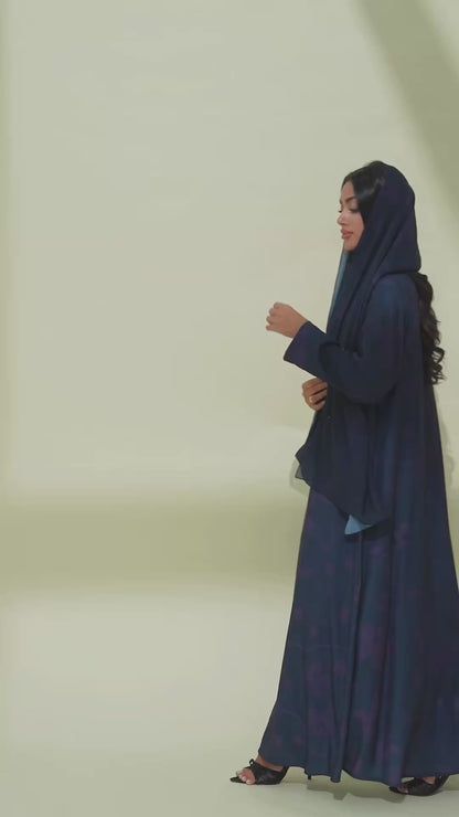 Nalini Navy Abaya